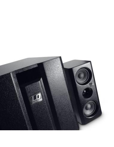 LD Systems Dave 8 XS conjunto de altavoces 350 W Universal Negro 2.1 canales De 2 vías