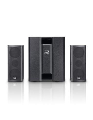 LD Systems DAVE 8 ROADIE conjunto de altavoces 115 W Negro