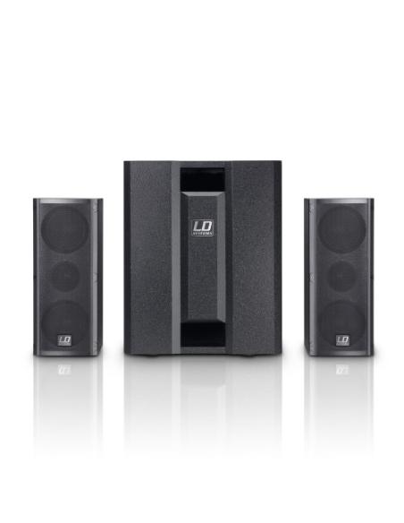 LD Systems DAVE 8 ROADIE conjunto de altavoces 115 W Negro