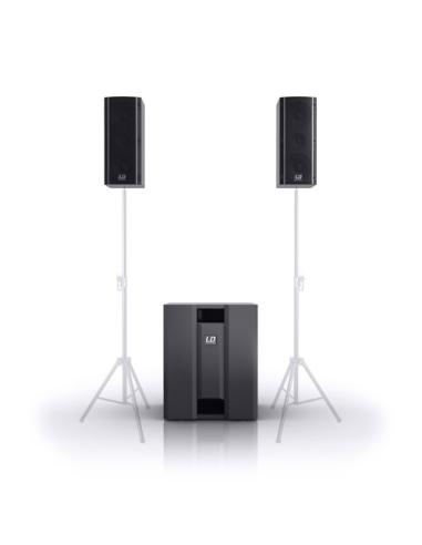 LD Systems DAVE 8 ROADIE conjunto de altavoces 115 W Negro