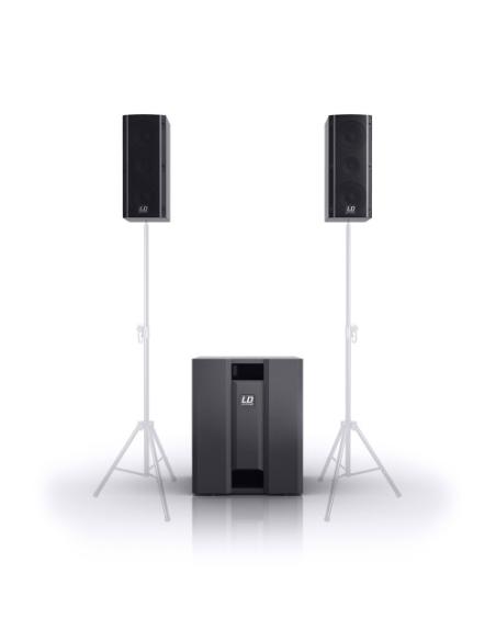 LD Systems DAVE 8 ROADIE conjunto de altavoces 115 W Negro