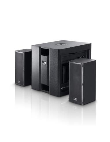 LD Systems DAVE 8 ROADIE conjunto de altavoces 115 W Negro