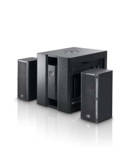 LD Systems DAVE 8 ROADIE conjunto de altavoces 115 W Negro