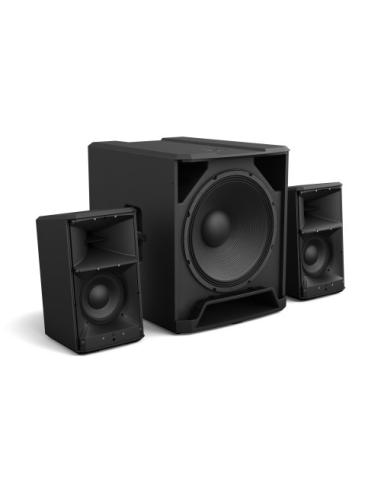 LD Systems DAVE 18 G4X Negro Inalámbrico y alámbrico 2000 W