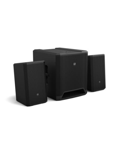 LD Systems DAVE 12 G4X Negro Inalámbrico y alámbrico 730 W
