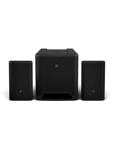 LD Systems DAVE 12 G4X Negro Inalámbrico y alámbrico 730 W