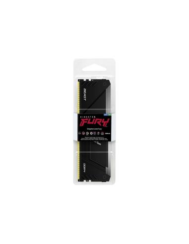 MEMORIA DDR4 16GB PC4-25600 3200MHZ KINGSTON FURY BEAST CL16 RGB KF432C16BB2A16
