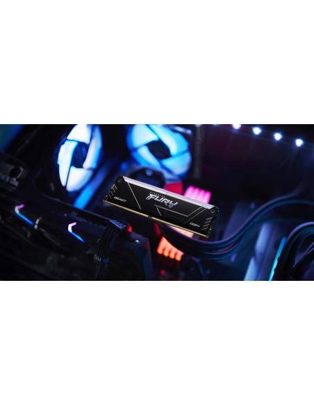 MEMORIA DDR4 16GB PC4-25600 3200MHZ KINGSTON FURY BEAST CL16 RGB KF432C16BB2A16