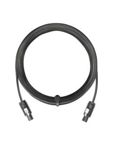 LD Systems Speakon/Speakon, 8m cable de audio Negro