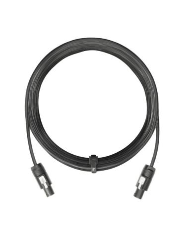 LD Systems Speakon/Speakon, 8m cable de audio Negro