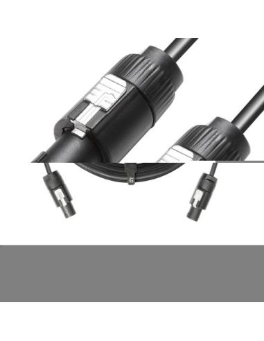 LD Systems Speakon/Speakon, 8m cable de audio Negro