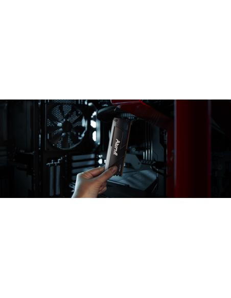 MEMORIA DDR4 16GB PC4-25600 3200MHZ KINGSTON FURY BEAST CL16 RGB KF432C16BB2A16