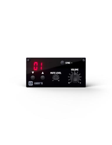 LD Systems LDANNYRB8 receptor para micrófono inalámbrico Montaje en rack