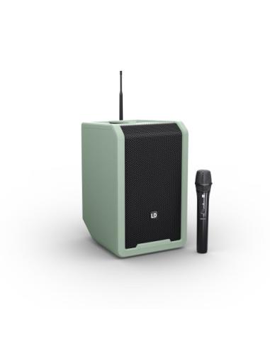LD Systems LDANNY8HHDB8GN sistema de megafonía Sistema de megafonía independiente 80 W Verde