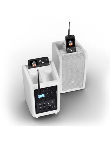 LD Systems LDANNY8HHDB6W sistema de megafonía Sistema de megafonía independiente 80 W Blanco