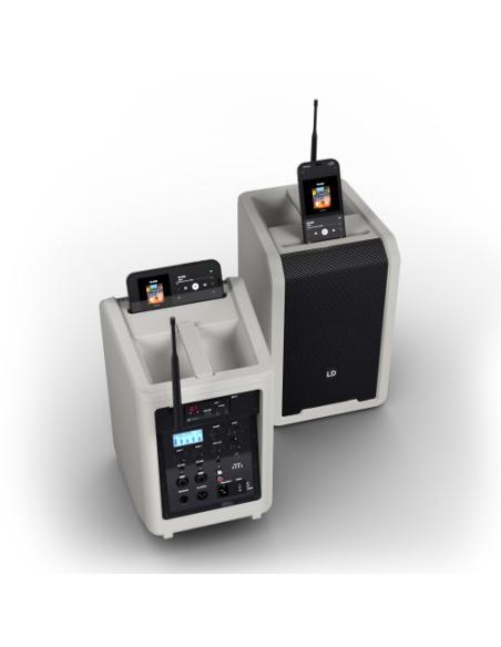 LD Systems LDANNY8HHDB6G sistema de megafonía Sistema de megafonía independiente 80 W Gris