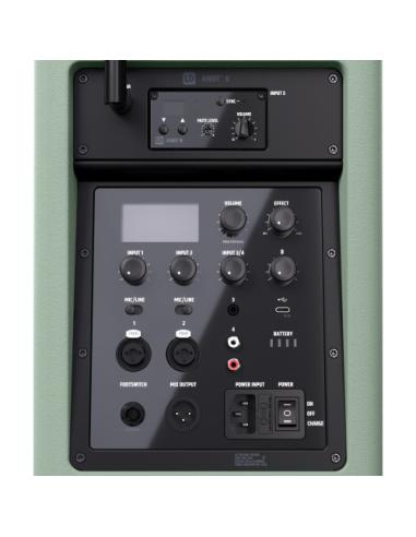 LD Systems LDANNY8HHDB5GN sistema de megafonía Sistema de megafonía independiente 80 W Verde