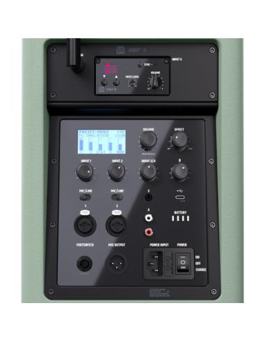 LD Systems LDANNY8HHDB5GN sistema de megafonía Sistema de megafonía independiente 80 W Verde
