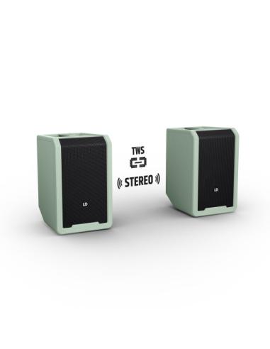 LD Systems LDANNY8HHDB5GN sistema de megafonía Sistema de megafonía independiente 80 W Verde