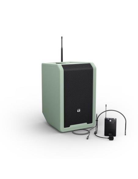 LD Systems LDANNY8BPHB6GN sistema de megafonía Sistema de megafonía independiente 80 W Verde