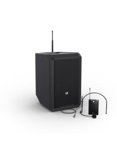 LD Systems LDANNY8BPHB5 sistema de megafonía Sistema de megafonía independiente 80 W Negro