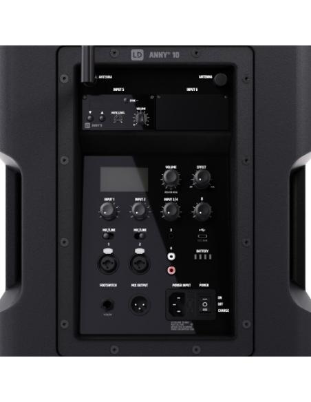 LD Systems ANNY 10 BPH B5 Sistema de altavoz portátil 2.1 Negro 80 W