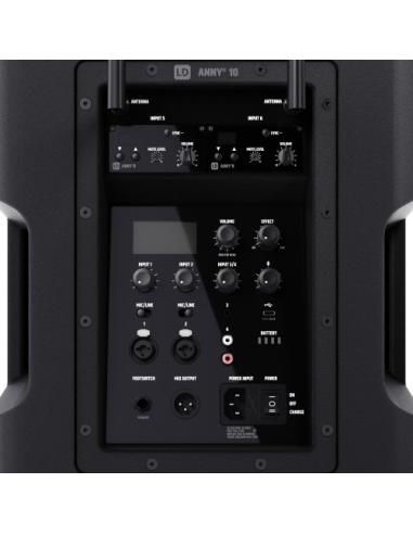 LD Systems ANNY 10 HBH 2 B8 Sistema de altavoz portátil 2.1 Negro 80 W