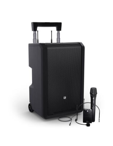 LD Systems ANNY 10 HBH 2 B6 Sistema de altavoz portátil 2.1 Negro 80 W