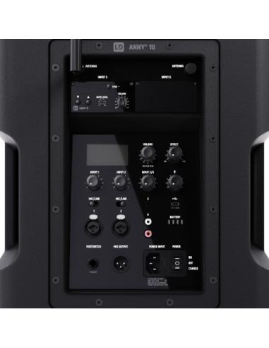 LD Systems ANNY 10 BPH B5 Sistema de altavoz portátil 2.1 Negro 80 W