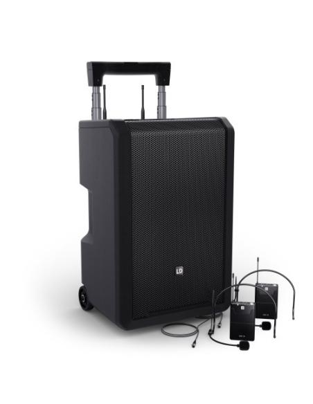 LD Systems ANNY 10 BPH 2 B8 Sistema de altavoz portátil 2.1 Negro 80 W