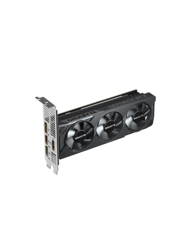 GIGABYTE GeForce RTX 5060 OC Low Profile 8G Tarjeta Gráfica - 8GB GDDR7, 128bit, PCI-E 5.0, 2512 MHz Frecuencia del núcleo, 3 x 