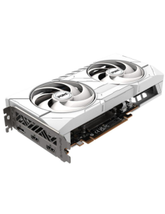 VGA SAPPHIRE PURE RX 9060 XT GAMING OC,AMD,RX9060XT,16GB,GDDR6,128BIT,2HDMI+2DP,ARGB,COLOR BLANCO (3 VENTILADORES) 2