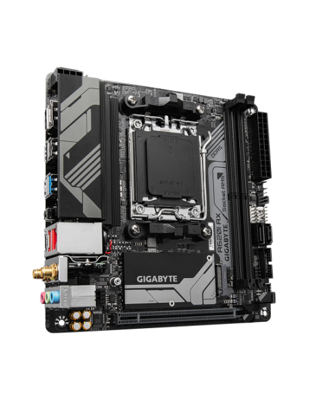GIGABYTE A620I AX placa base AMD A620 Zócalo AM5 mini ITX