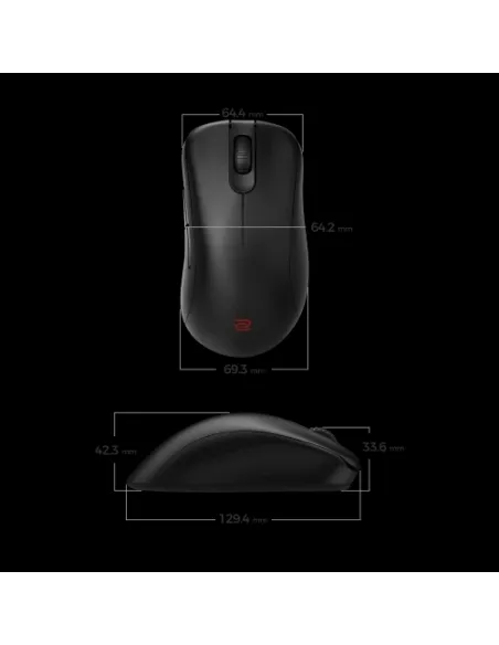 ZOWIE EC1-DW ratón Juego mano derecha USB tipo A Óptico 3200 DPI