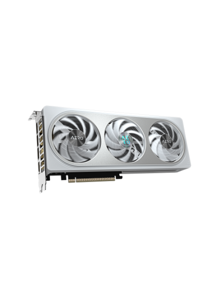 GIGABYTE GeForce RTX 5060 Ti AERO OC 8G Tarjeta Gráfica – 8 GB GDDR7, 128 bits, PCI-E 5.0, 2647 MHz Frecuencia del núcleo, 3 x D