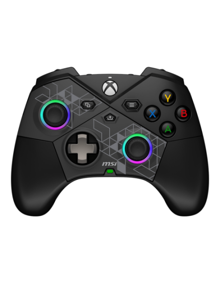 MSI FORCE PRO W CONTROLLER Negro USB 2.0 Gamepad Analógico/Digital Android, PC, Xbox One S, Xbox One X, Xbox Series S, Xbox Seri