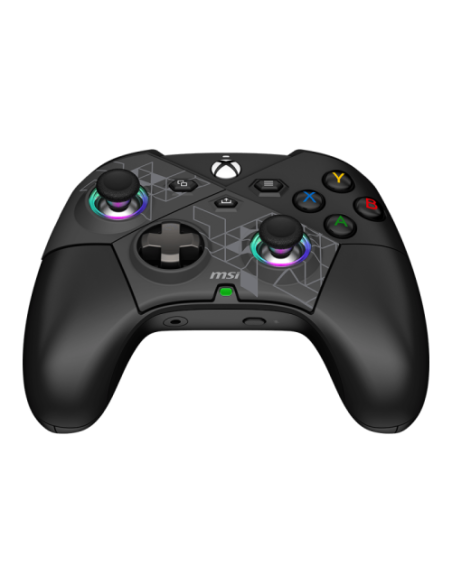 MSI FORCE PRO W CONTROLLER Negro USB 2.0 Gamepad Analógico/Digital Android, PC, Xbox One S, Xbox One X, Xbox Series S, Xbox Seri