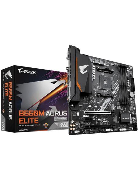 PB AMD SAM4 GIGABYTE B550M AORUS ELITE 4DDR4 HDMI PCIE3.0 USB MATX