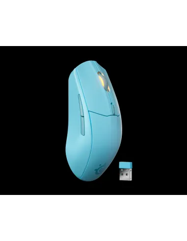 RATON STEELSERIES - RIVAL 3 WIRELESS GEN. 2 AQUA (62526)