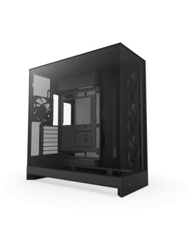 CAJA NZXT H9 FLOW (2025) DUAL-CHAMBER MID-TOWER CASE - ALL BLACK