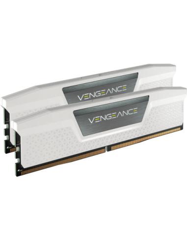 MEMORIA CORSAIR DDR5 32GB 2X16GB PC6400 VENGEANCE BLANCA CMK32GX5M2B6400Z36W