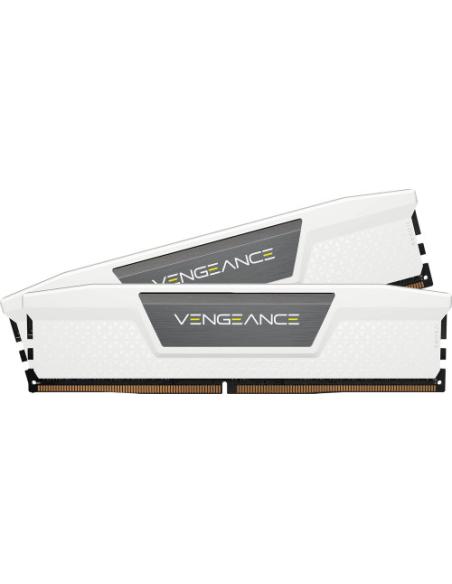 MEMORIA CORSAIR DDR5 32GB 2X16GB PC6400 VENGEANCE BLANCA CMK32GX5M2B6400Z32W