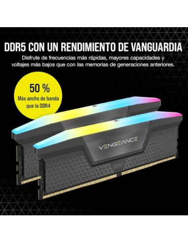 MEMORIA CORSAIR DDR5 32GB 2X16GB PC6400 WARZONE CMH32GX5M2B6400Z32-WZ