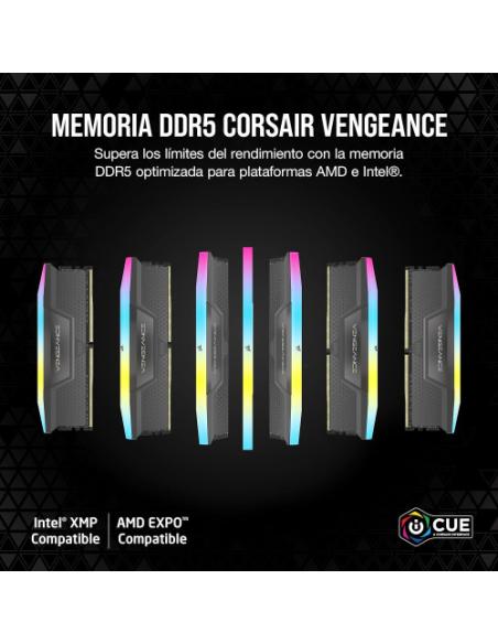 MEMORIA CORSAIR DDR5 32GB 2X16GB PC6400 WARZONE CMH32GX5M2B6400Z32-WZ
