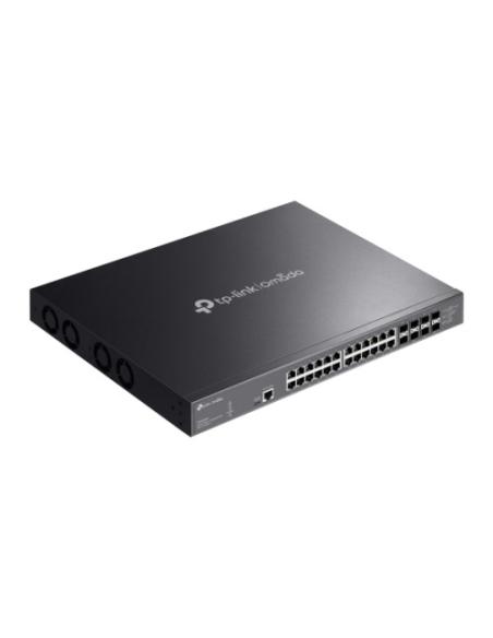 TP-Link Omada SX3832MPP switch Gestionado L2+ 10G Ethernet (100/1000/10000) Energía sobre Ethernet (PoE) DIN rail Negro
