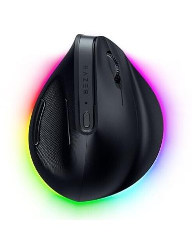 Razer Pro Click V2 Vertical ratón Universal mano derecha RF Wireless + Bluetooth + USB Type-C Óptico 30000 DPI
