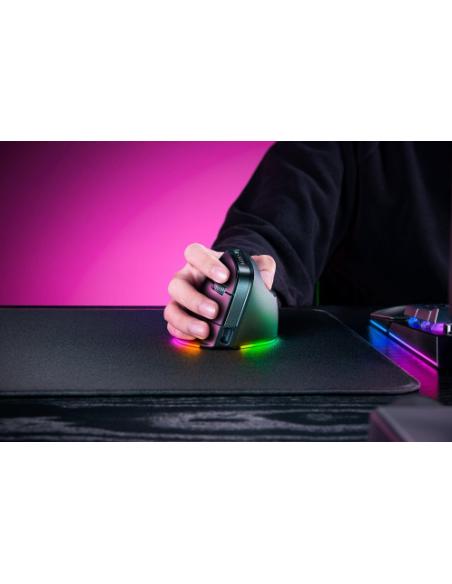 Razer Pro Click V2 Vertical ratón Universal mano derecha RF Wireless + Bluetooth + USB Type-C Óptico 30000 DPI
