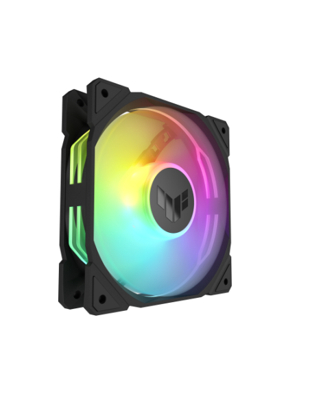 ASUS TUF Gaming TR120 ARGB Reverse Fan - Single Pack Carcasa del ordenador Ventilador 12 cm Negro