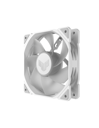 ASUS TUF GAMING TR120 ARGB REVERSE 1-pack White Carcasa del ordenador Refrigerador de aire 12 cm Blanco