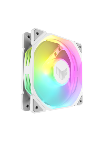 ASUS TUF GAMING TR120 ARGB 3IN1 White Carcasa del ordenador Refrigerador de aire 12 cm Blanco